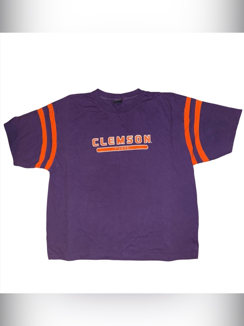 Vintage purple and orange Clemson Tigers t-shirt